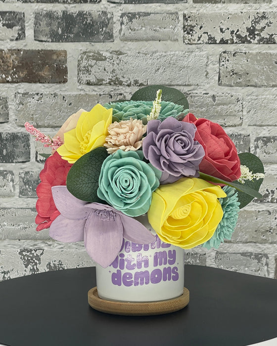 Vibing With My Demons! - Desk Doodling