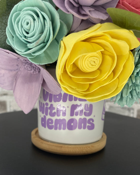 Vibing With My Demons! - Desk Doodling