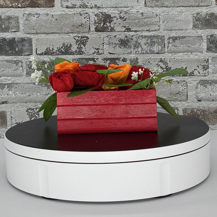 Mini Apple Crate Garden - Red, Orange, Pink - Desk Gardening