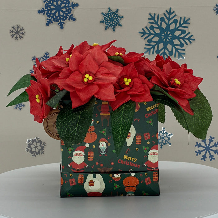 Poinsettia Present! - Holiday Decor