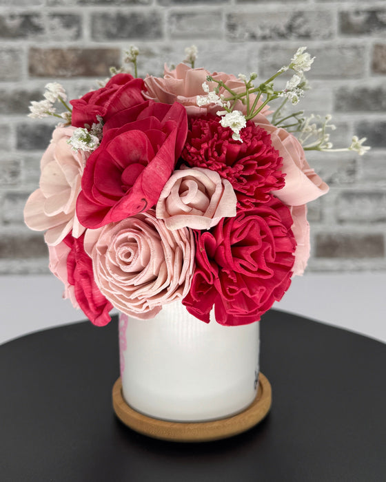 Breast Cancer Awareness - Dark Pink Bow - Desk Doodling