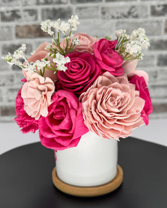 Breast Cancer Awareness - Light Pink Bow - Desk Doodling