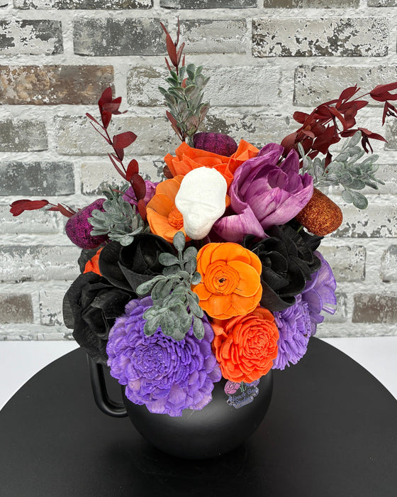 Black Caldron Explosion! - Halloween Decor