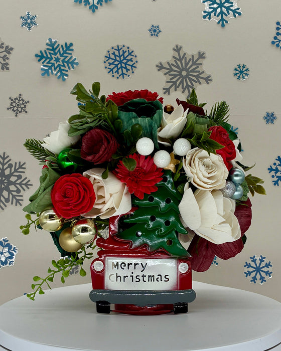 Merry Christmas Pickup Bouquet! - Holiday Decor