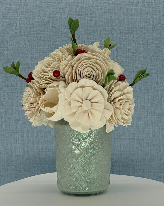 White Christmas Bouquet! - Holiday Decor