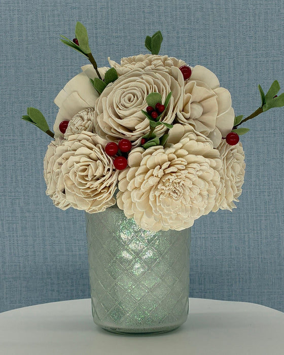 White Christmas Bouquet! - Holiday Decor