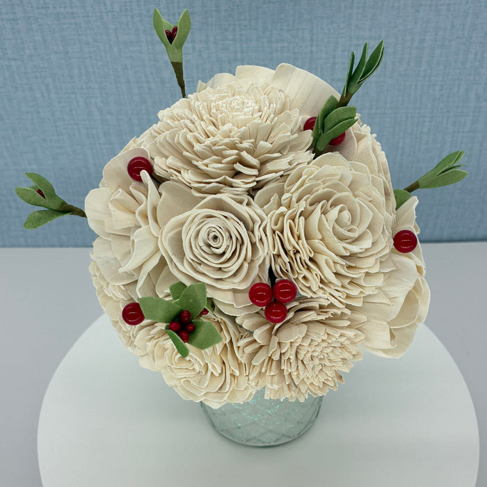 White Christmas Bouquet! - Holiday Decor