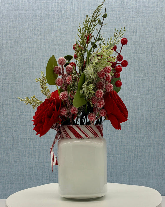 Christmas Berries and Roses! - Holiday Decor