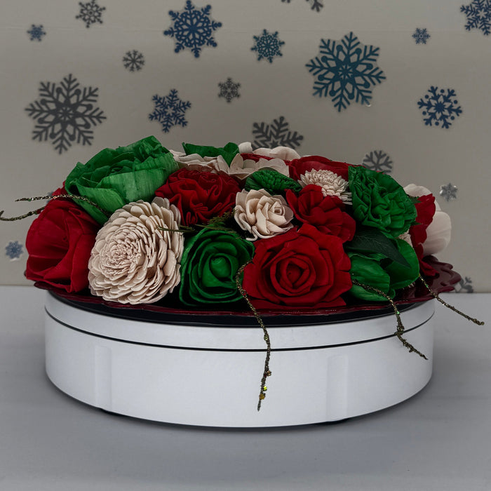 Christmas Circle Tray! - Holiday Decor