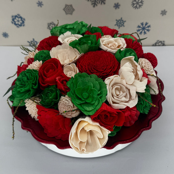 Christmas Circle Tray! - Holiday Decor