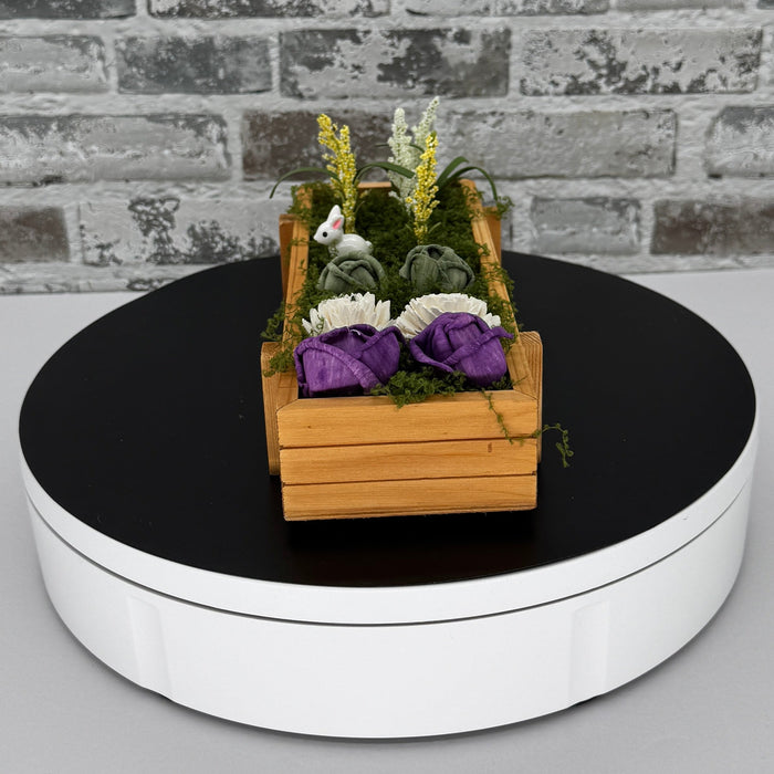 Mini Coffee Crate Garden - Bunny Feast - Desk Gardening