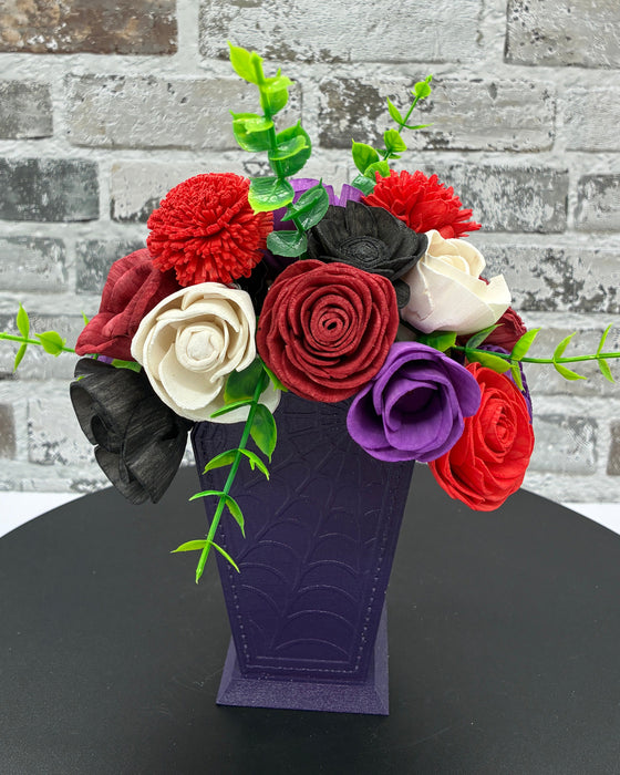 Purple Coffin! - Halloween Decor