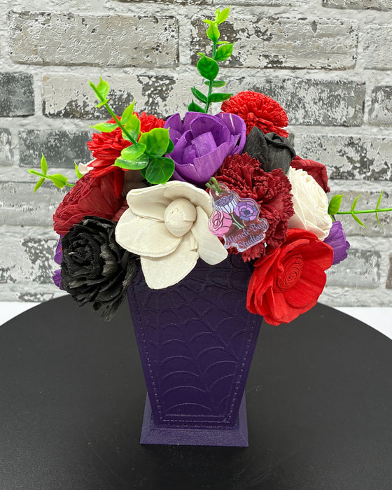 Purple Coffin! - Halloween Decor