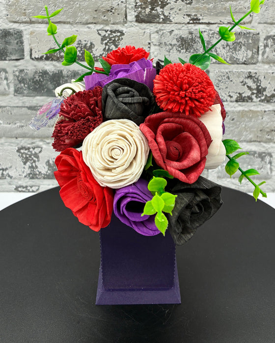 Purple Coffin! - Halloween Decor