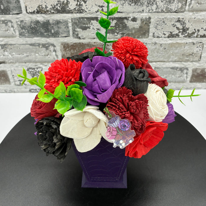 Purple Coffin! - Halloween Decor