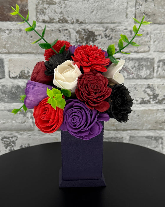 Purple Coffin! - Halloween Decor