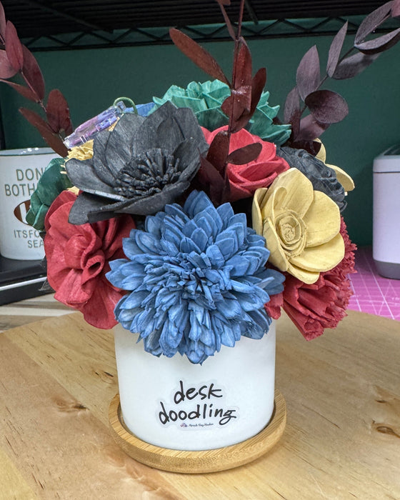 Cow Boot Batty! - Desk Doodling