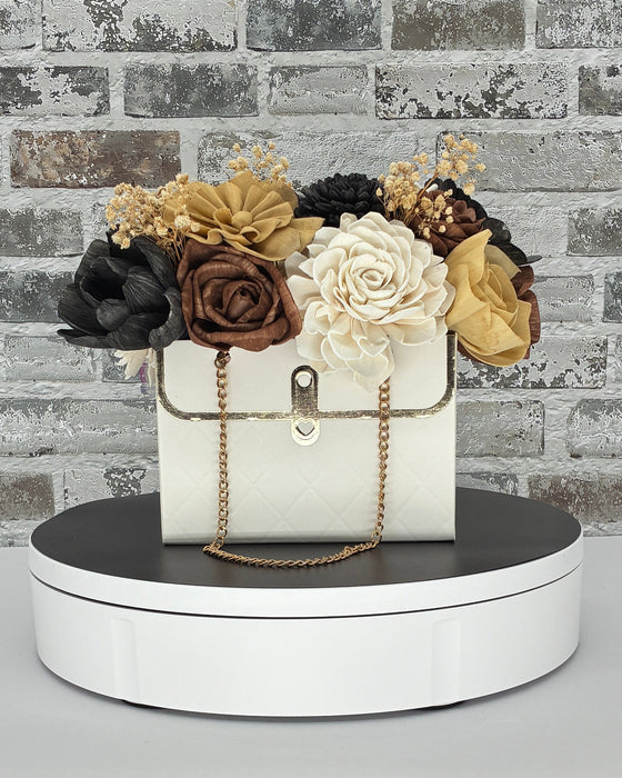Mocha Mayhem - Cream Purse - Wedding