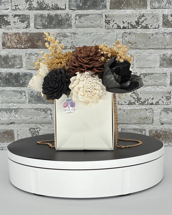 Mocha Mayhem - Cream Purse - Wedding