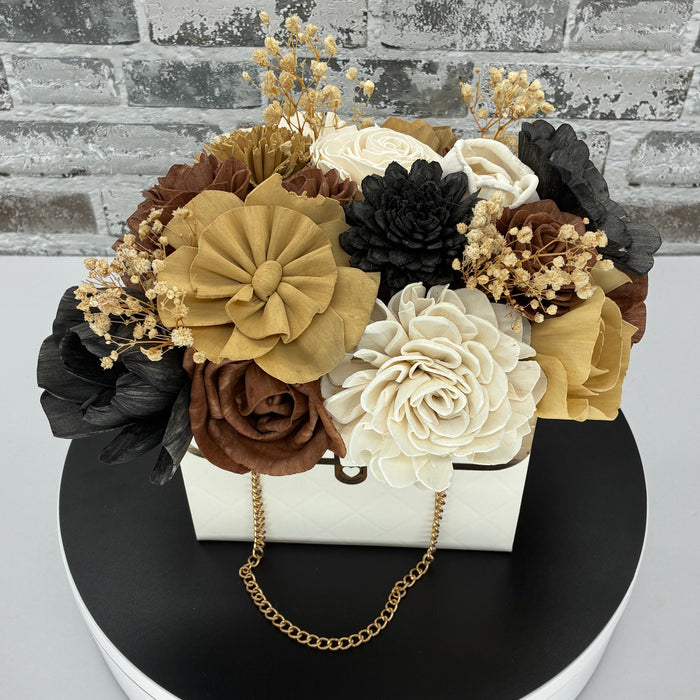 Mocha Mayhem - Cream Purse - Wedding