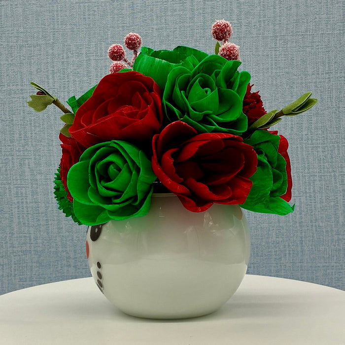 Batting Those Beautiful Eyes?! - Snowman - Holiday Decor