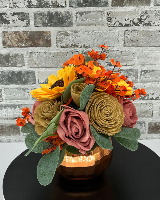 Disco Orange Pumpkin! - Fall Decor