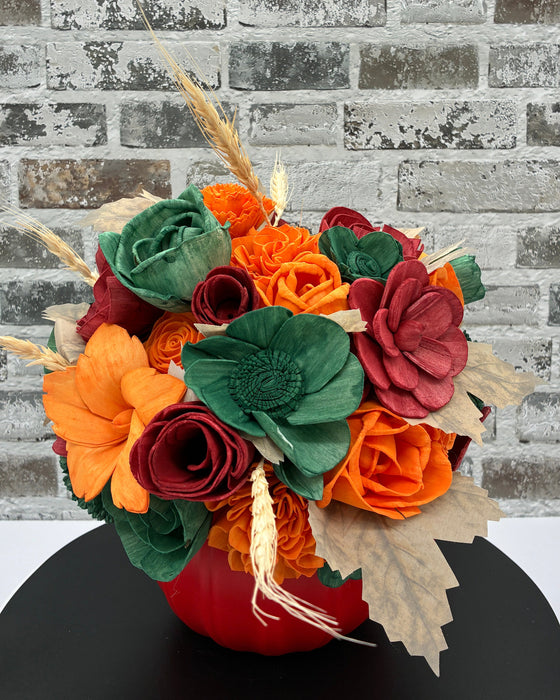 Red Pumpkin! - Fall Decor