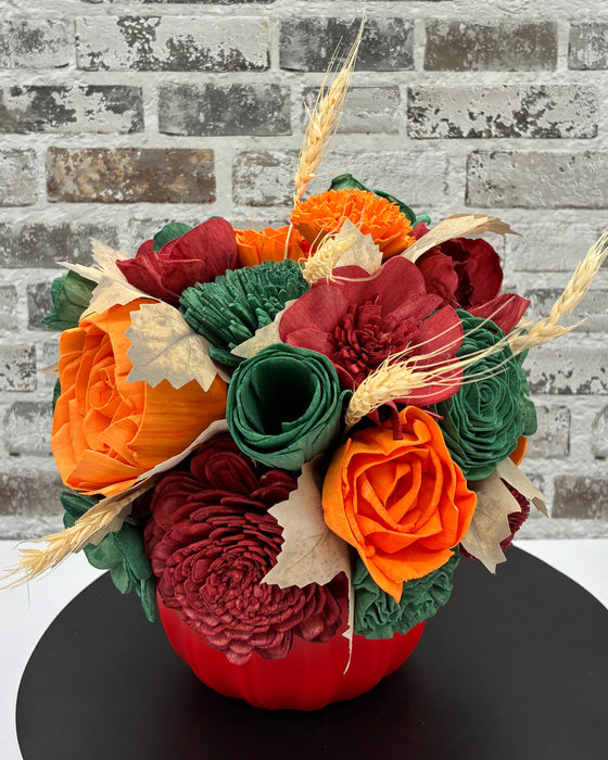 Red Pumpkin! - Fall Decor