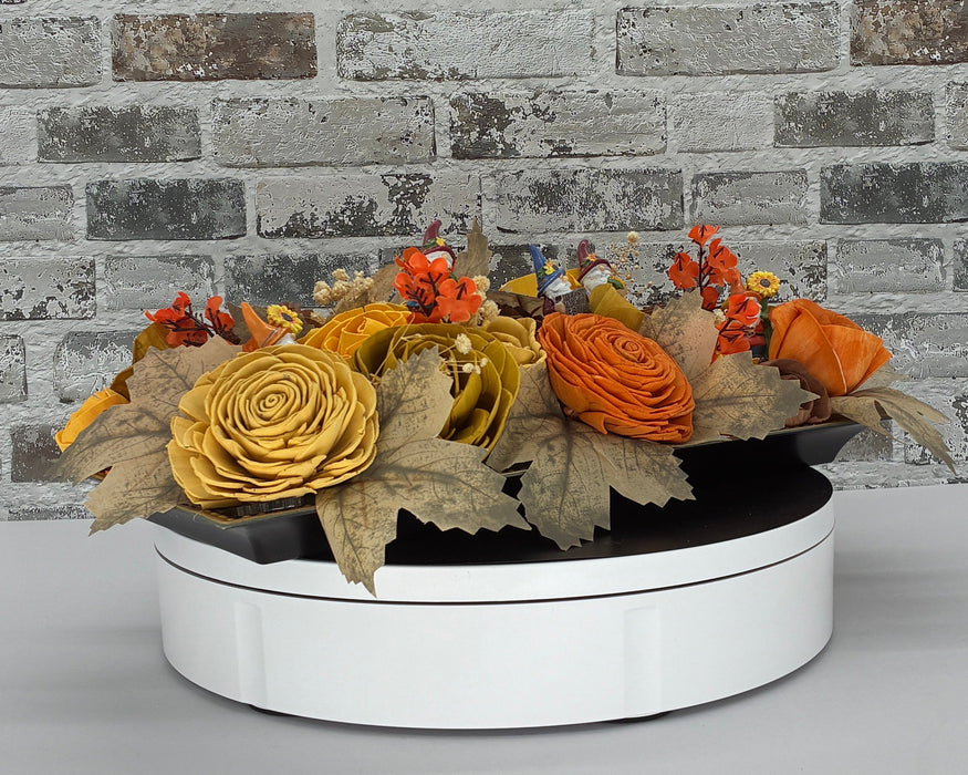 Gnome Happy Fall! - Table Centerpiece - Fall Decor