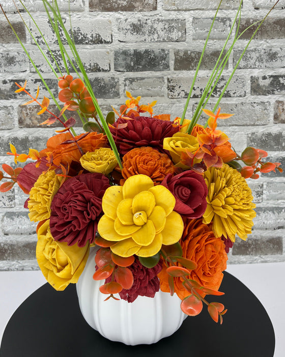 White Pumpkin! - Fall Decor