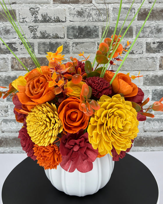 White Pumpkin! - Fall Decor