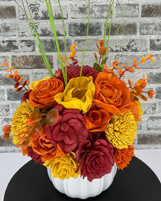 White Pumpkin! - Fall Decor