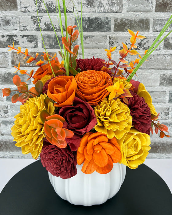 White Pumpkin! - Fall Decor