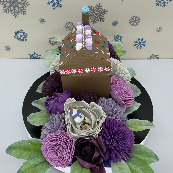 Gingerbread Center Piece Tray! - Holiday Decor