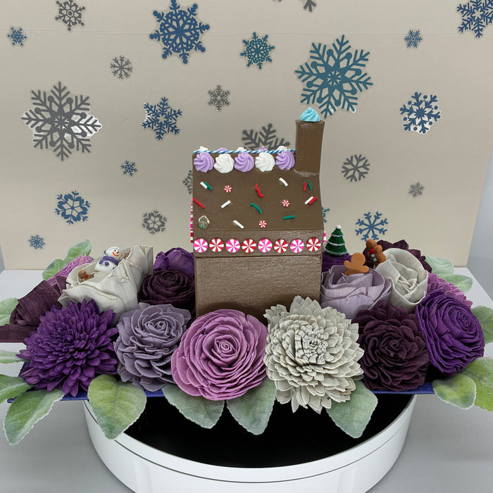 Gingerbread Center Piece Tray! - Holiday Decor