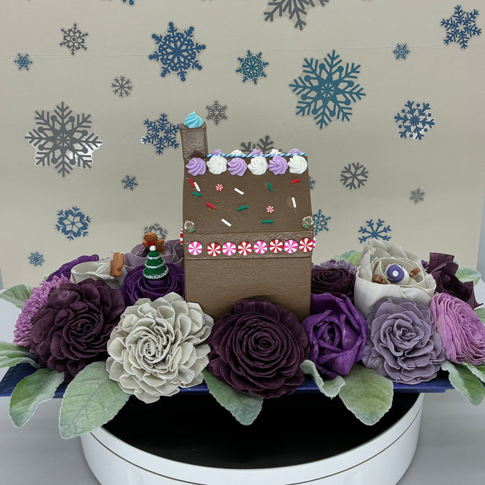 Gingerbread Center Piece Tray! - Holiday Decor