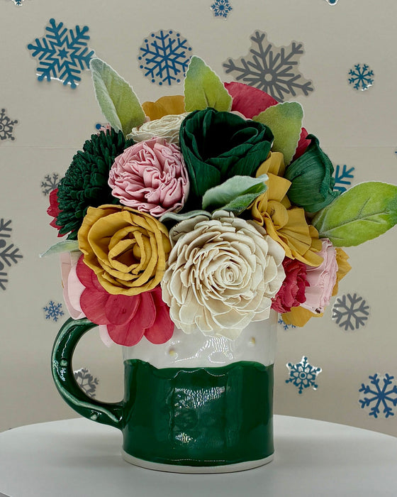 Green Gingerbread House! - Holiday Decor