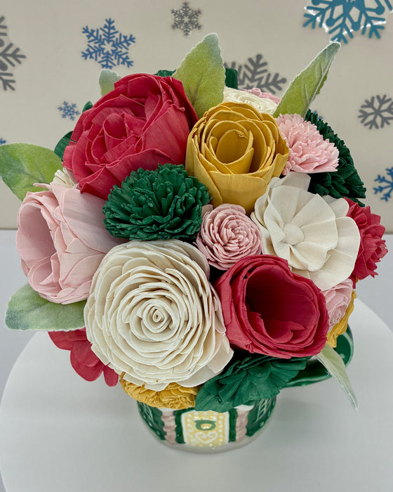 Green Gingerbread House! - Holiday Decor