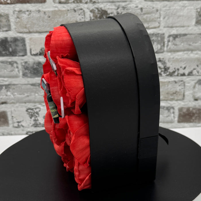 Merlot & Mystery - Premium 8" Heart Box - Anniversary