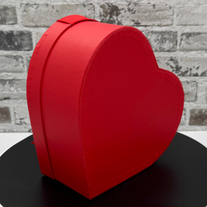 Triple in Pink - 8" Heart Box - Anniversary