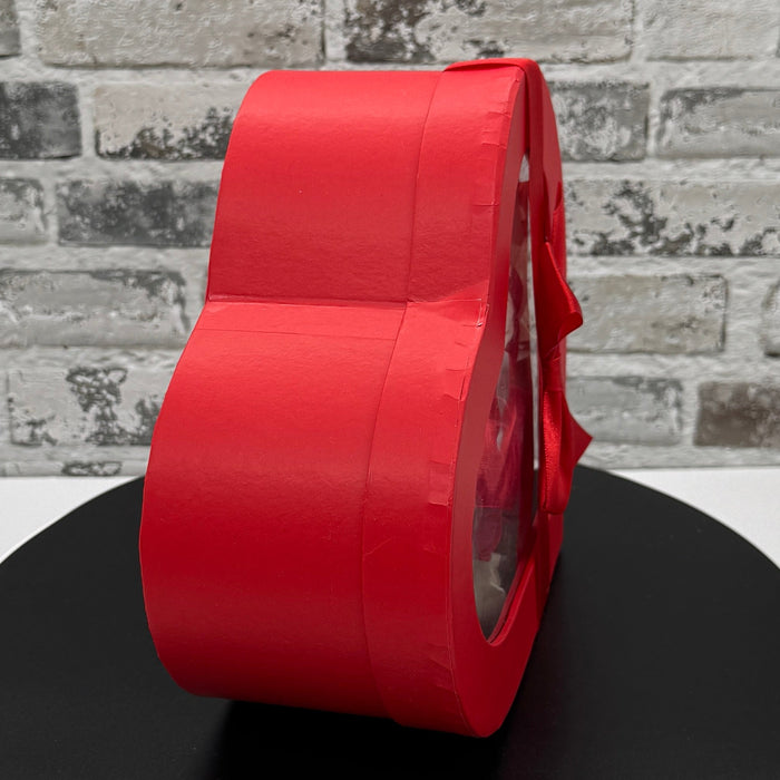 Triple in Pink - 8" Heart Box - Anniversary