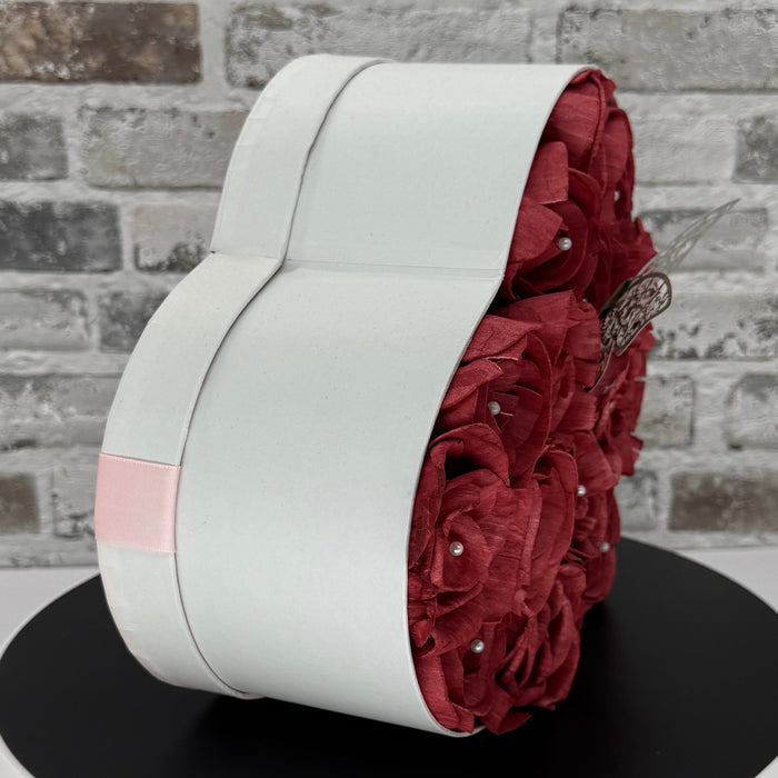 Cherry Kiss - Premium 9" Heart Box - Anniversary