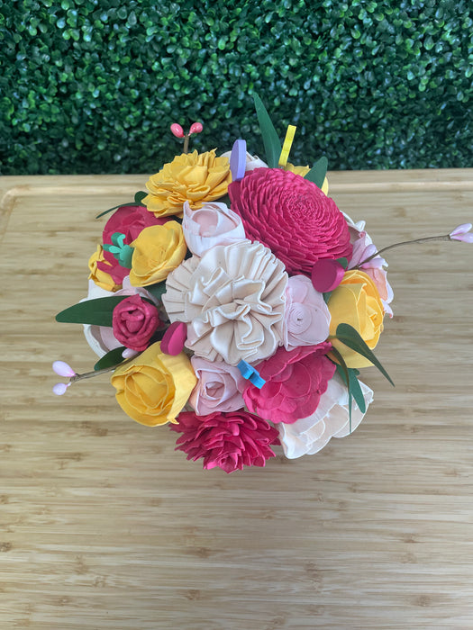 CLASS: Spring/Easter DIY Sola Wood Flower Arrangement - Apr 11, 2025