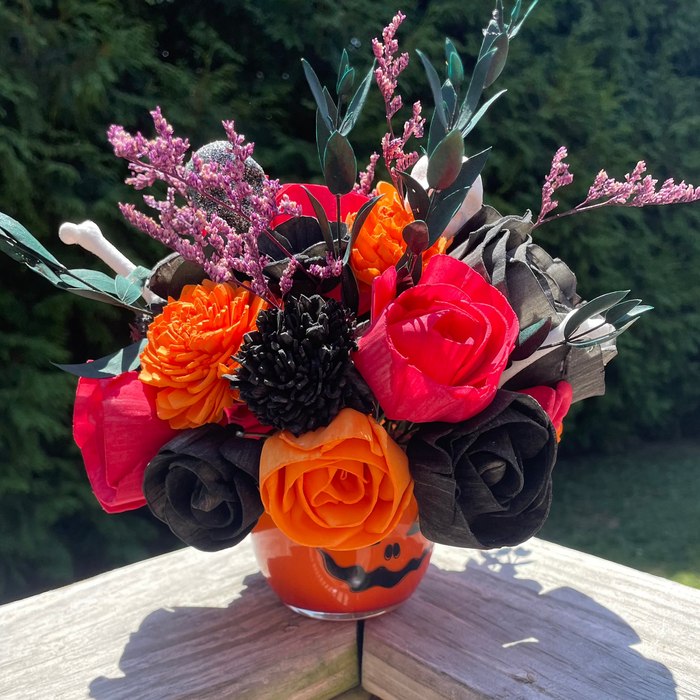 DIY - Spooky Halloween - Build-A-Floral Kit - Sola Wood Flowers