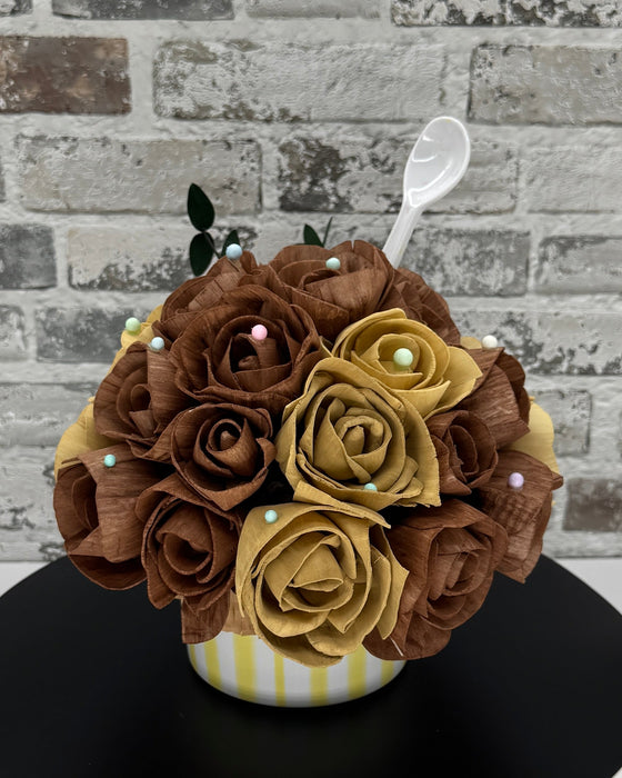 Caramel and Chocolate Ice Cream, Yum! - What Is It? Decor