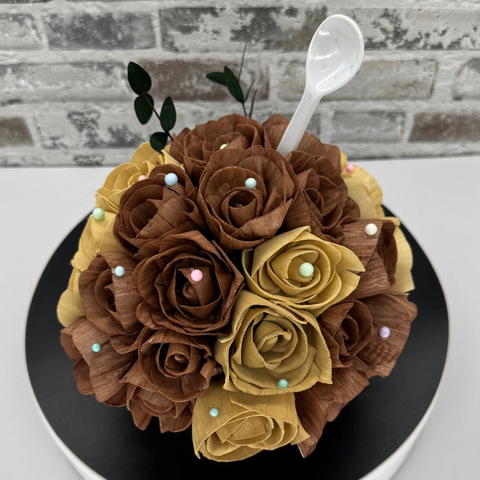 Caramel and Chocolate Ice Cream, Yum! - What Is It? Decor