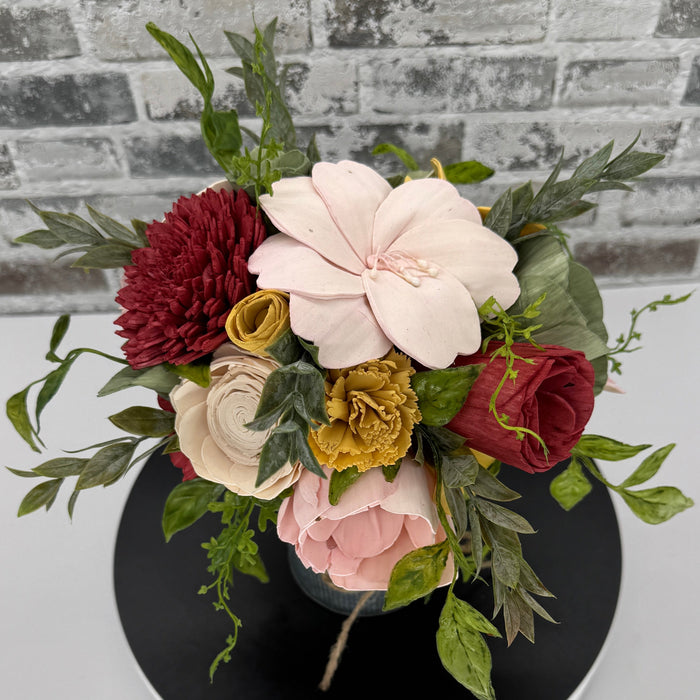 Vintage Tin Romance - Metal Tin - Wedding