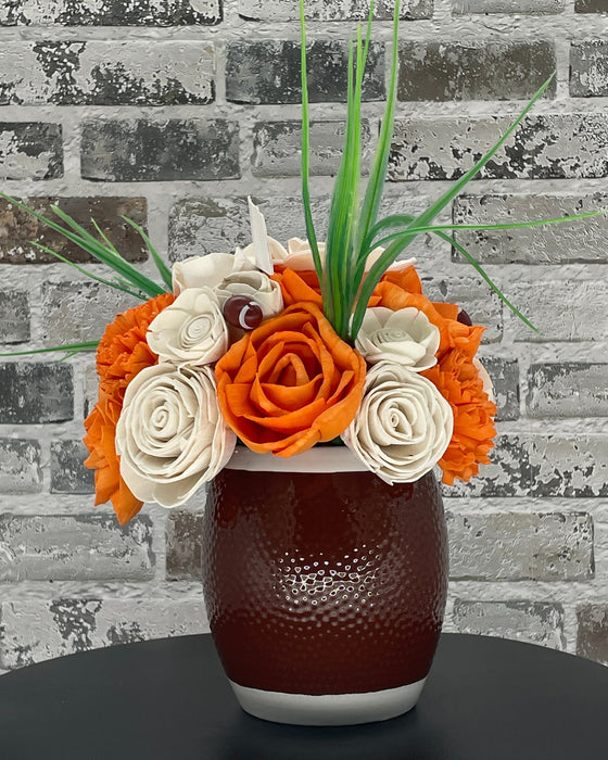 Football Time in Tennessee - Orange & White! - Fall Decor