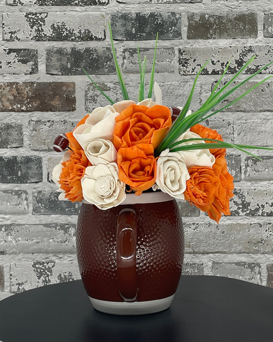 Football Time in Tennessee - Orange & White! - Fall Decor