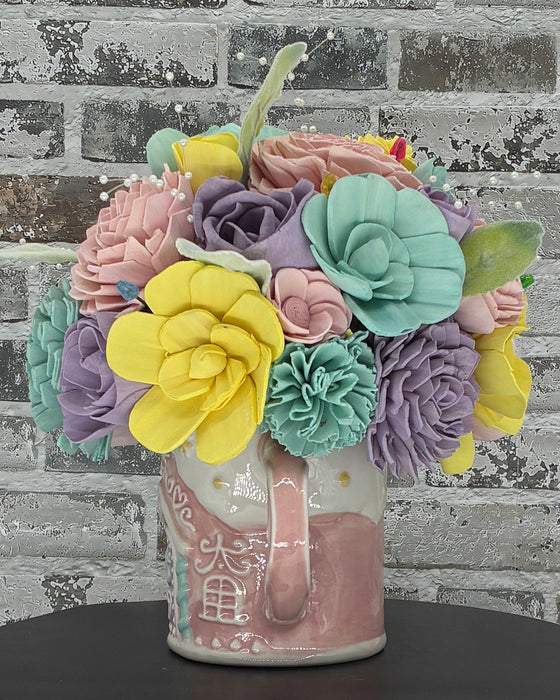 Pink Gingerbread House! - Holiday Decor